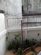 Corporate Inn back fence - click for full size image.